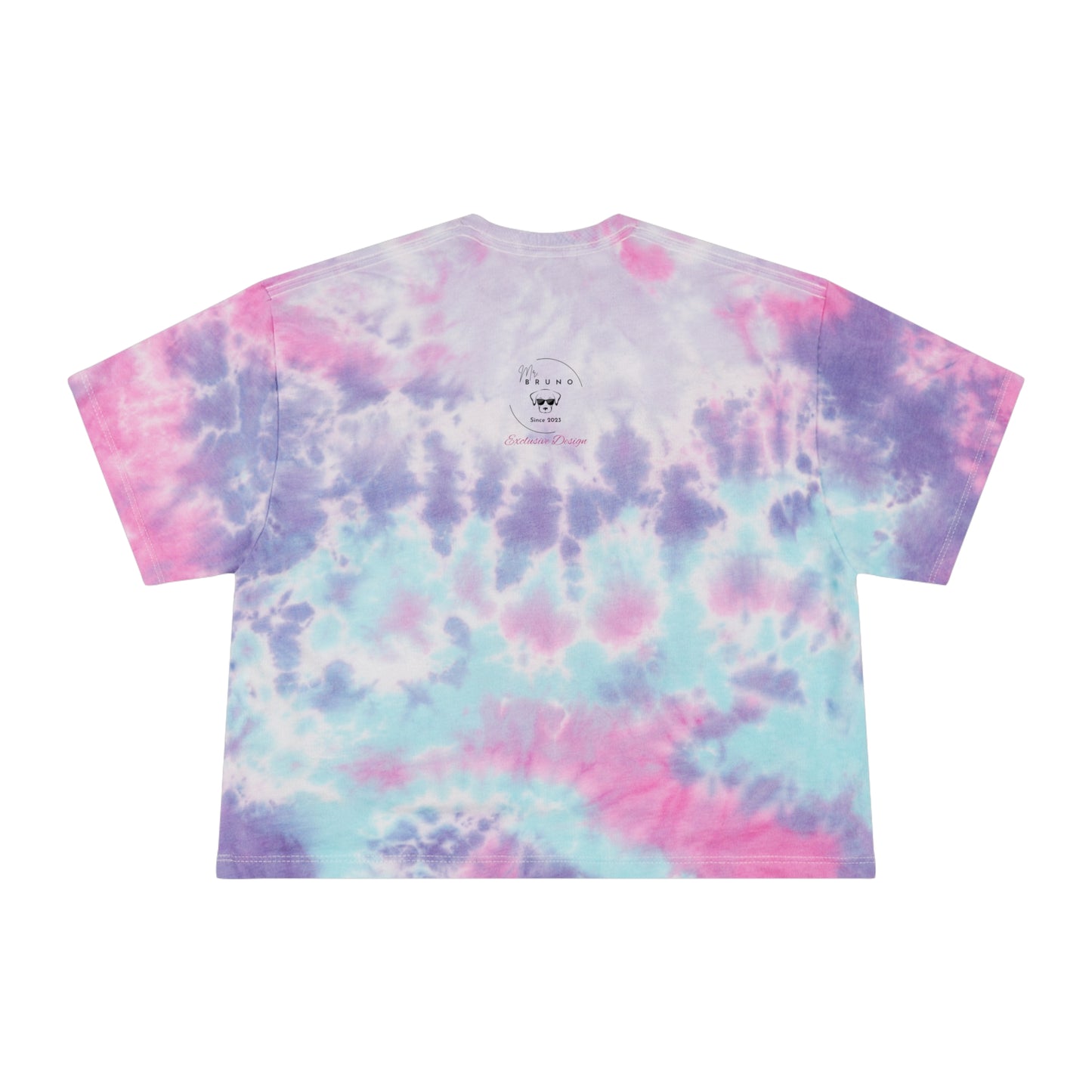 The Only Man.. Women's Tie-Dye Crop Tee