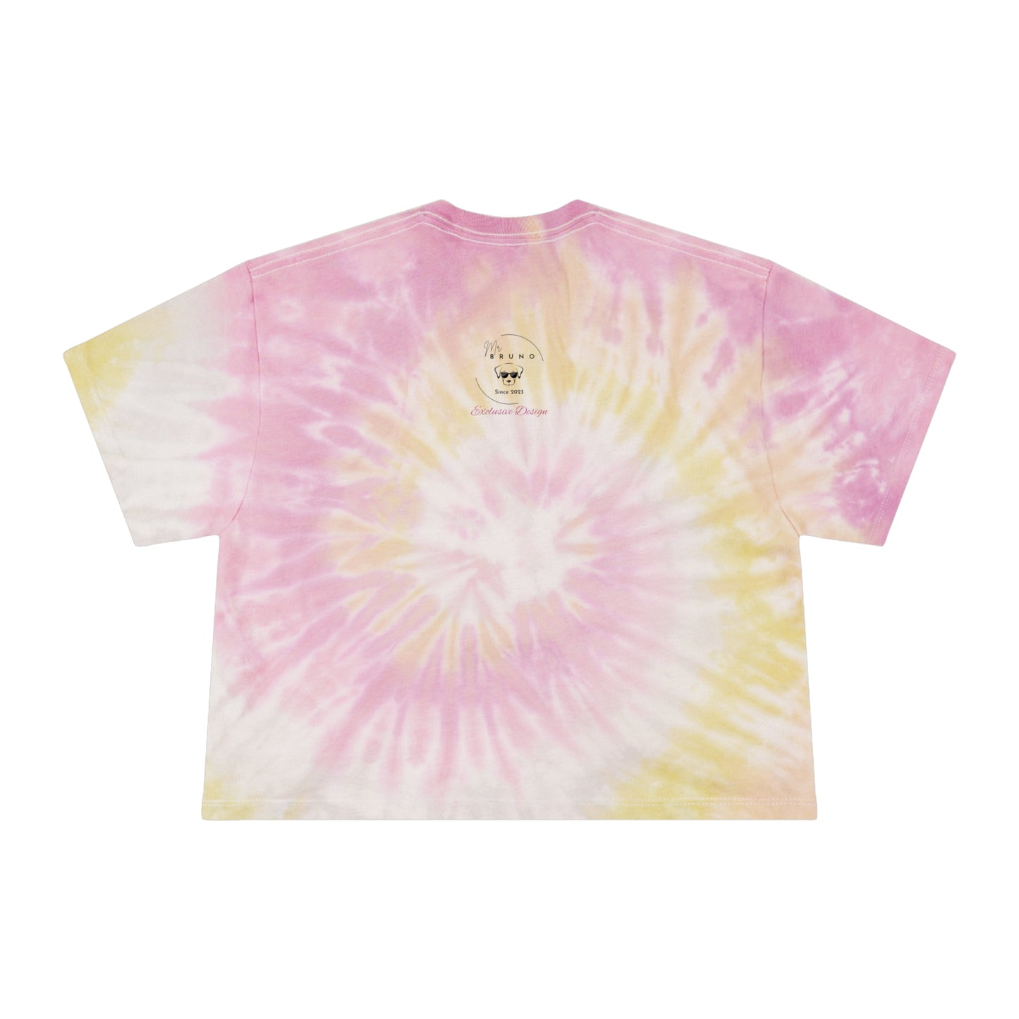 The Only Man.. Women's Tie-Dye Crop Tee